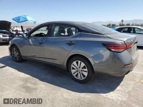 2024 Nissan Sentra S with VIN 3N1AB8BVXRY289545, listed as a Copart auction lot 60894395 with 53,131 mi miles and Salvage title. Bid and sale history available at DreamBid. Image 2.