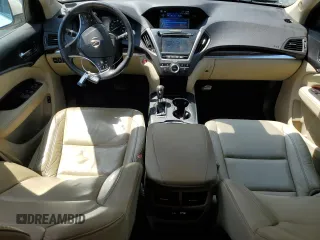 2015 Acura MDX Technology with VIN 5FRYD3H48FB004581, listed as a Copart auction lot 55024755 with 103,556 mi miles and Salvage title. Bid and sale history available at DreamBid. Image 8.