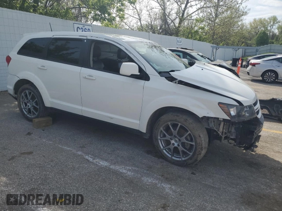 2019 Dodge Journey GT with VIN 3C4PDDEG1KT784503, listed as a Copart auction lot 53991015 with Not provided miles and Salvage title. Bid and sale history available at DreamBid. Image 4.