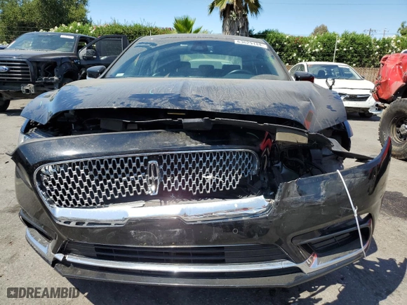 2017 Lincoln Continental Livery with VIN 1LN6L9HK5H5601586, listed as a Copart auction lot 63629144 with 91,068 mi miles and Salvage Title. Bid and sale history available at carsss.com. Image 5.