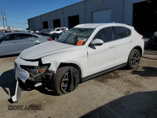 2019 Alfa Romeo Stelvio Ti Sport z VIN ZASPAKBN9K7C32503, wystawiony jako Copart lot #49396415 z przebiegiem Nie podano mil oraz Nie do naprawy • Non repairable. Historia ofert i sprzedaży dostępna na DreamBid. Obrazek 1.
