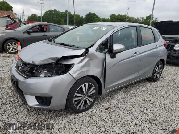 2017 Honda Fit EX-L z VIN JHMGK5H83HS003294, wystawiony jako Copart lot #57203345 z przebiegiem 38 177 mil mil oraz Szkoda całkowita • Salvage title. Historia ofert i sprzedaży dostępna na DreamBid. Obrazek 1.
