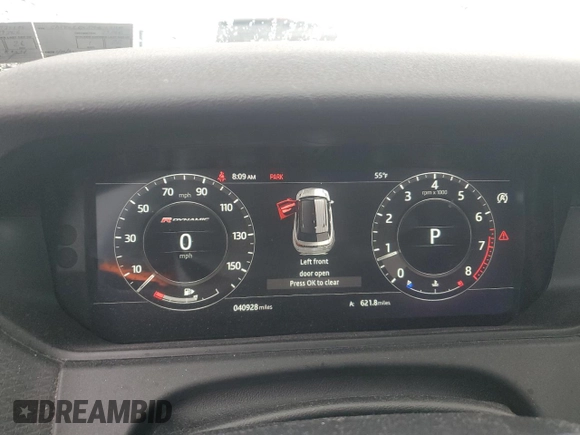 2018 Land Rover Range Rover Velar R-Dynamic SE z VIN SALYL2RX5JA731100, wystawiony jako Copart lot #58473525 z przebiegiem 40 928 mil mil oraz Szkoda całkowita • Salvage title. Historia ofert i sprzedaży dostępna na DreamBid. Obrazek 9.