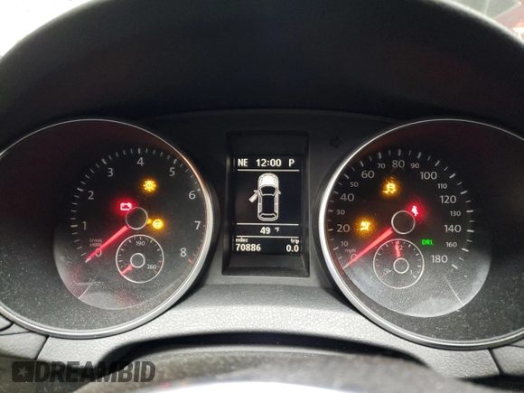 2010 Volkswagen GTI z VIN WVWHV7AJ0AW086915, wystawiony jako Copart lot #44431455 z przebiegiem 70 886 mil mil oraz Szkoda całkowita • Salvage title. Historia ofert i sprzedaży dostępna na DreamBid. Obrazek 9.