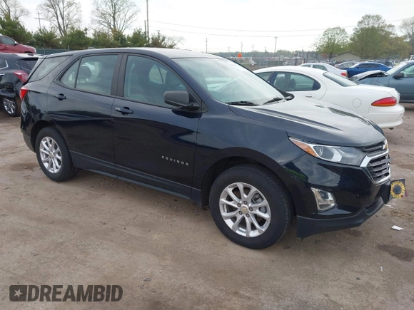 2021 Chevrolet Equinox LS z VIN 3GNAXSEV6MS134338, wystawiony jako IAAI lot #42184392 z przebiegiem 59 450 mil mil oraz . Historia ofert i sprzedaży dostępna na DreamBid. Obrazek 1.