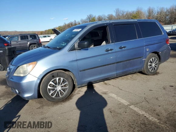2010 Honda Odyssey LX with VIN 5FNRL3H29AB089110, listed as a Copart auction lot 84999084 with 200,279 mi miles and Non Repairable. Bid and sale history available at carsss.com. Image 1.
