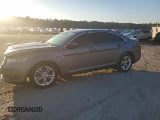 2013 Ford Taurus SEL with VIN 1FAHP2E91DG192842, listed as a Copart auction lot 48508795 with 107,854 mi miles and Salvage Title. Bid and sale history available at carsss.com. Image 1.