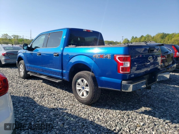 2018 Ford F-150 XL with VIN 1FTEW1EG2JFD55122, listed as a Copart auction lot 56501955 with 91,649 mi miles and Salvage title. Bid and sale history available at DreamBid. Image 2.