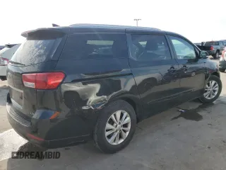 2016 Kia Sedona LX with VIN KNDMB5C16G6091943, listed as a Copart auction lot 50242475 with 182,678 mi miles and Salvage Title. Bid and sale history available at DreamBid. Image 3.