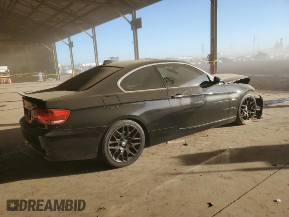 2007 BMW 3 Series 328i with VIN WBAWV13527P117800, listed as a Copart auction lot 88556335 with 173,268 mi miles and Salvage title. Bid and sale history available at DreamBid. Image 3.