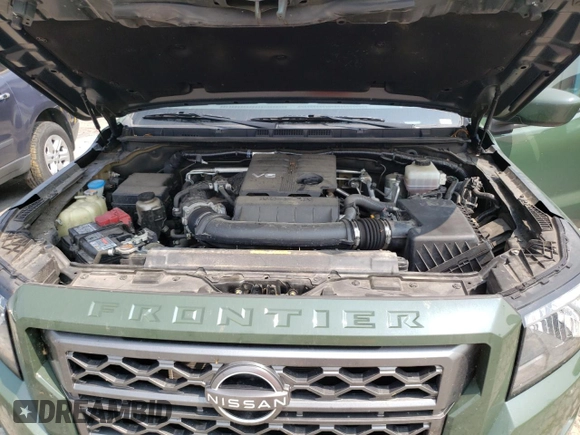 2022 Nissan Frontier S z VIN 1N6ED1CM9NN641637, wystawiony jako Copart lot #66902694 z przebiegiem 37 398 mil mil oraz Szkoda całkowita • Salvage title. Historia ofert i sprzedaży dostępna na DreamBid. Obrazek 11.