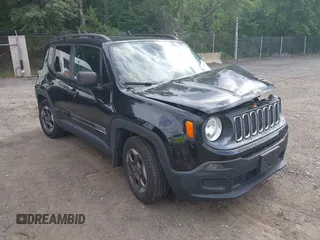 2017 Jeep Renegade Sport with VIN ZACCJAAB4HPF43230, listed as a IAAI auction lot 42727362 with Not provided miles and . Bid and sale history available at DreamBid. Image 1.