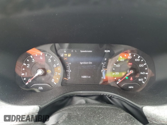 2022 Jeep Compass Latitude Lux z VIN 3C4NJDFB8NT208723, wystawiony jako Copart lot #59283325 z przebiegiem 16 861 mil mil oraz Szkoda całkowita • Salvage title. Historia ofert i sprzedaży dostępna na DreamBid. Obrazek 9.