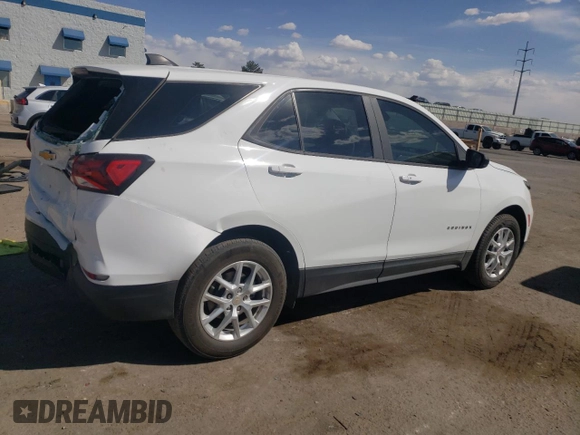 2022 Chevrolet Equinox LS z VIN 3GNAXHEV2NS158091, wystawiony jako Copart lot #50431625 z przebiegiem 41 458 mil mil oraz Czysty tytuł • Clean title. Historia ofert i sprzedaży dostępna na DreamBid. Obrazek 3.