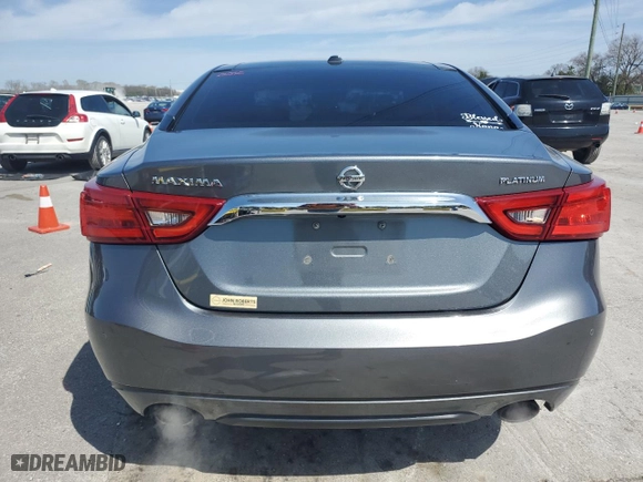2018 Nissan Maxima SL with VIN 1N4AA6AP6JC392570, listed as a Copart auction lot 50421605 with 132,444 mi miles and Salvage Title. Bid and sale history available at carsss.com. Image 6.