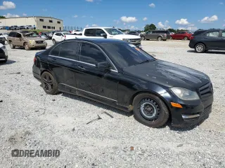 2012 Mercedes-Benz C 300 Sport with VIN WDDGF8BB0CA726603, listed as a Copart auction lot 66191135 with Not provided miles and Clean title. Bid and sale history available at DreamBid. Image 4.