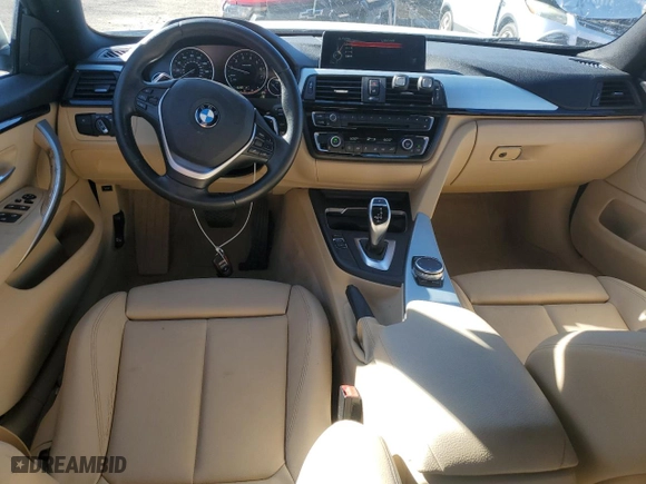 2016 BMW 4 Series 428i with VIN WBA4A9C52GG506535, listed as a Copart auction lot 47764955 with 90,634 mi miles and Salvage Title. Bid and sale history available at carsss.com. Image 8.