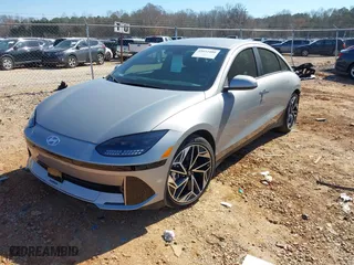 2023 Hyundai IONIQ 6 SEL with VIN KMHM34AC0PA029135, listed as a IAAI auction lot 41652488 with 16,453 mi miles. Bid and sale history available at carsss.com. Image 20.