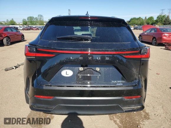 2024 Lexus NX 350h Premium с VIN 2T2GKCEZ6RC026831, выставлен на аукционе Copart как лот 57184185 с пробегом Не указан миль и Списание • Salvage title. История ставок и продаж доступна на DreamBid. Изображение 6.