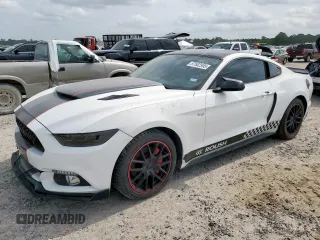 2015 Ford Mustang EcoBoost z VIN 1FA6P8TH0F5349957, wystawiony jako Copart lot #57502595 z przebiegiem 106 948 mil mil oraz Tytuł czysty. Historia ofert i sprzedaży dostępna na DreamBid. Obrazek 1.
