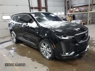 2022 Cadillac XT6 Premium Luxury with VIN 1GYKPDRS7NZ112856, listed as a IAAI auction lot 41328577 with 1 mi miles. Bid and sale history available at carsss.com. Image 6.