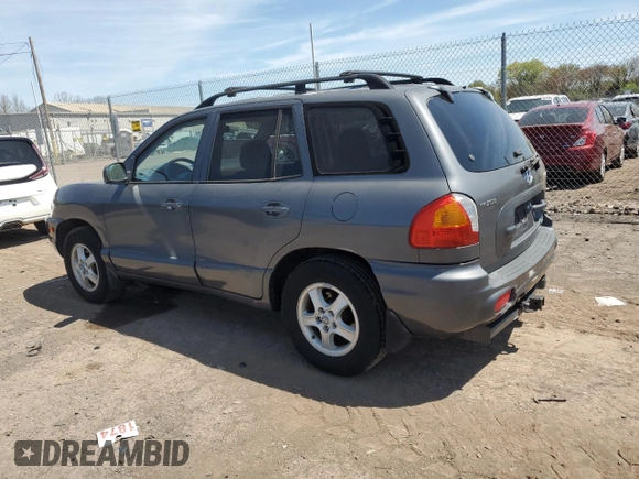 2001 Hyundai Santa Fe GLS with VIN KM8SC83D41U069325, listed as a Copart auction lot 54377815 with 51,574 mi miles and Clean Title. Bid and sale history available at carsss.com. Image 2.