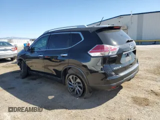 2016 Nissan Rogue SL with VIN 5N1AT2MT9GC787787, listed as a Copart auction lot 49682185 with 93,424 mi miles and Salvage Title. Bid and sale history available at carsss.com. Image 2.