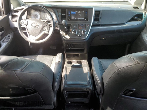 2017 Toyota Sienna SE with VIN 5TDXZ3DC0HS779855, listed as a Copart auction lot 56037865 with 95,959 mi miles and Salvage title. Bid and sale history available at DreamBid. Image 8.