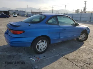 2000 Ford Escort ZX2 with VIN 3FAKP1137YR190299, listed as a Copart auction lot 43616045 with 34,552 mi miles and Salvage Title. Bid and sale history available at carsss.com. Image 3.