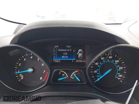 2013 Ford Escape Titanium with VIN 1FMCU0J9XDUD86354, listed as a IAAI auction lot 42420780 with 260,995 mi miles and . Bid and sale history available at DreamBid. Image 7.