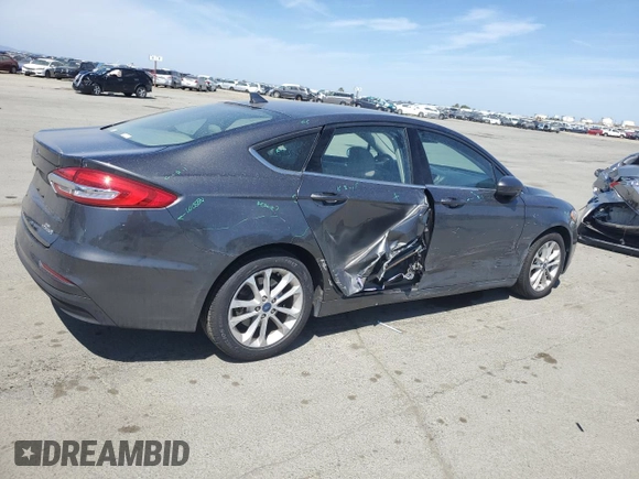 2020 Ford Fusion SE z VIN 3FA6P0LU0LR190090, wystawiony jako Copart lot #54791445 z przebiegiem 166 563 mil mil oraz Szkoda całkowita • Salvage title. Historia ofert i sprzedaży dostępna na DreamBid. Obrazek 3.