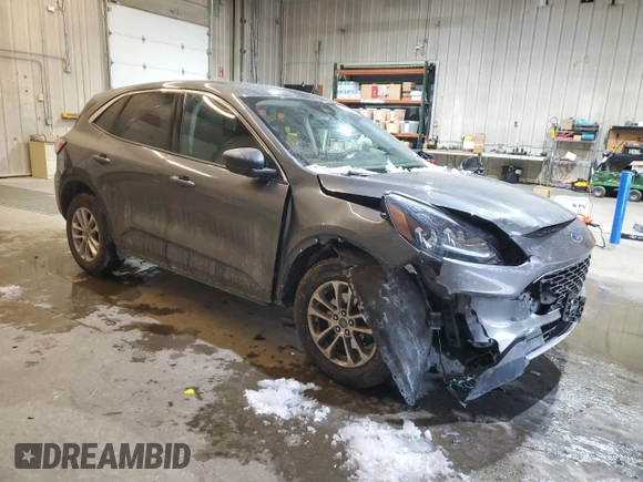 2022 Ford Escape SE with VIN 1FMCU9G67NUA20435, listed as a Copart auction lot 42211315 with 55,890 mi miles and Salvage Title. Bid and sale history available at DreamBid. Image 4.