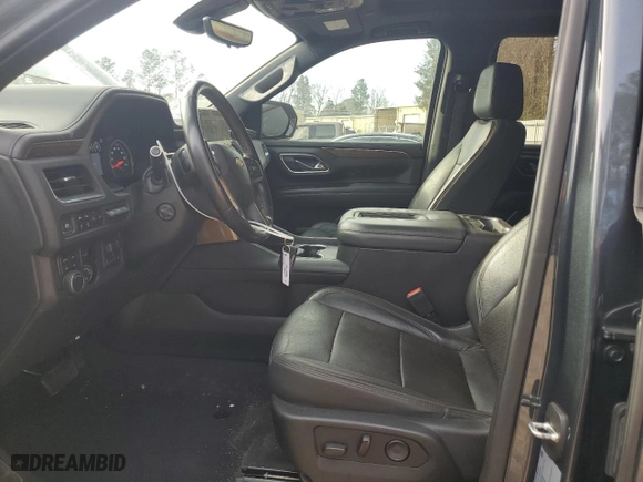 2021 Chevrolet Tahoe High Country with VIN 1GNSKTKL7MR125727, listed as a Copart auction lot 46027445 with 93,348 mi miles and Salvage Title. Bid and sale history available at carsss.com. Image 7.