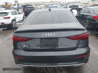 2023 Audi A3 Premium with VIN WAUGUDGY6PA140433, listed as a IAAI auction lot 41684883 with 27,410 mi miles. Bid and sale history available at carsss.com. Image 17.