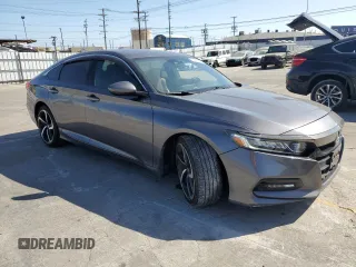 2019 Honda Accord Sport with VIN 1HGCV2F31KA006187, listed as a Copart auction lot 57323625 with 108,562 mi miles and Salvage title. Bid and sale history available at DreamBid. Image 4.