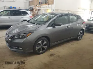 2020 Nissan LEAF SV Plus with VIN 1N4BZ1CP7LC311088, listed as a Copart auction lot 48157795 with 37,181 mi miles and Salvage Title. Bid and sale history available at DreamBid. Image 1.