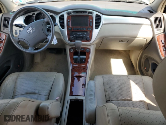 2005 Toyota Highlander z VIN JTEEP21AX50089793, wystawiony jako Copart lot #51108955 z przebiegiem 167 137 mil mil oraz Czysty tytuł • Clean title. Historia ofert i sprzedaży dostępna na DreamBid. Obrazek 8.