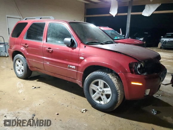 2007 Mercury Mariner with VIN 4M2CU39H67KJ10992, listed as a Copart auction lot 83980654 with 196,301 mi miles and Salvage title. Bid and sale history available at DreamBid. Image 4.