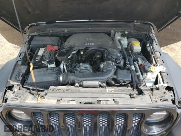 2020 Jeep Wrangler Unlimited Sport Altitude with VIN 1C4HJXDG2LW102854, listed as a Copart auction lot 60245695 with 134,575 mi miles and Non repairable. Bid and sale history available at DreamBid. Image 12.