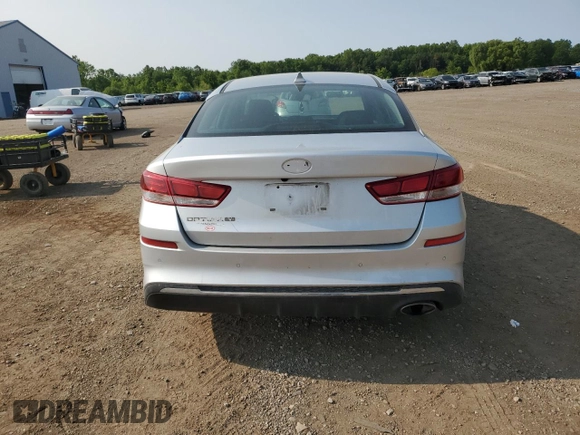 2020 Kia Optima LX with VIN 5XXGT4L35LG450278, listed as a Copart auction lot 59276525 with 75,600 mi miles and Salvage title. Bid and sale history available at DreamBid. Image 6.