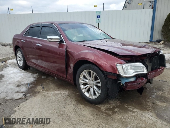 2017 Chrysler 300 C with VIN 2C3CCAEGXHH506625, listed as a Copart auction lot 89386855 with 88,336 mi miles and Salvage Title. Bid and sale history available at DreamBid. Image 4.