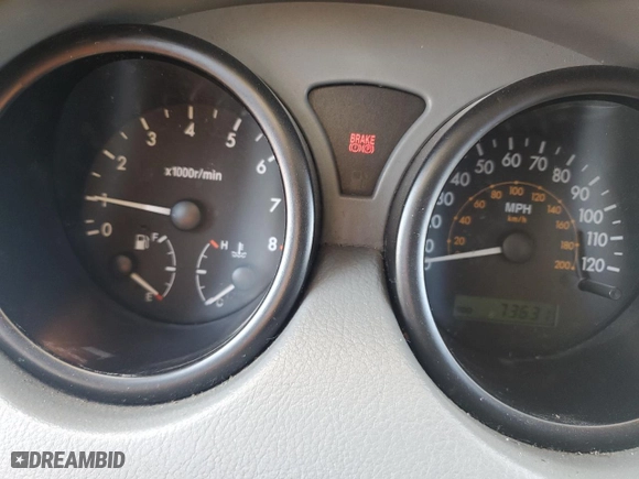 2004 Chevrolet Aveo LS with VIN KL1TJ52604B159658, listed as a Copart auction lot 72592934 with 73,631 mi miles and Salvage Title. Bid and sale history available at carsss.com. Image 9.