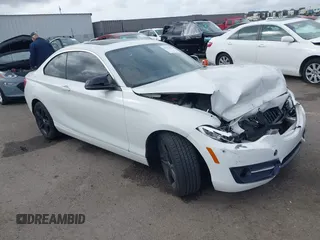 2017 BMW 2 Series 230i with VIN WBA2F9C38H7A40346, listed as a IAAI auction lot 41735926 with 69,245 mi miles. Bid and sale history available at carsss.com. Image 1.