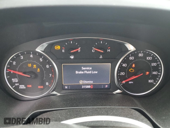 2023 Chevrolet Blazer LT with VIN 3GNKBCR46PS186485, listed as a Copart auction lot 57138845 with 31,588 mi miles and Salvage title. Bid and sale history available at DreamBid. Image 9.