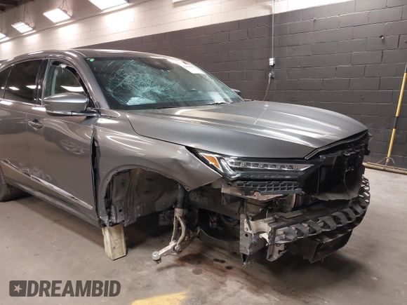 2022 Acura MDX Technology with VIN 5J8YE1H4XNL042636, listed as a IAAI auction lot 42019087 with 54,514 mi miles and . Bid and sale history available at DreamBid. Image 6.