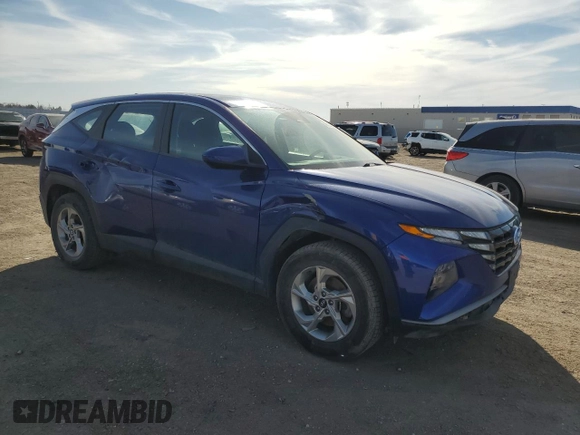 2022 Hyundai Tucson SE with VIN 5NMJA3AE6NH007457, listed as a Copart auction lot 48124785 with 61,281 mi miles and Clean Title. Bid and sale history available at carsss.com. Image 4.