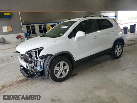 2016 Chevrolet Trax LT with VIN 3GNCJPSB1GL226652, listed as a Copart auction lot 51657395 with 100,883 mi miles and Salvage Title. Bid and sale history available at DreamBid. Image 1.