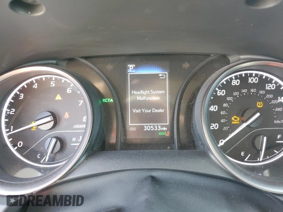2021 Toyota Camry SE Nightshade with VIN 4T1T11AK1MU606711, listed as a Copart auction lot 47170735 with 30,533 mi miles and Salvage Title. Bid and sale history available at carsss.com. Image 9.