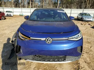 2021 Volkswagen ID.4 Pro S z VIN WVGUNPE2XMP066456, wystawiony jako Copart lot #43971075 z przebiegiem 16 729 mil mil oraz Szkoda całkowita • Salvage title. Historia ofert i sprzedaży dostępna na DreamBid. Obrazek 5.