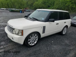2008 Land Rover Range Rover SC z VIN SALMF13498A275045, wystawiony jako Copart lot #55823035 z przebiegiem 93 179 mil mil oraz Czysty tytuł • Clean title. Historia ofert i sprzedaży dostępna na DreamBid. Obrazek 1.